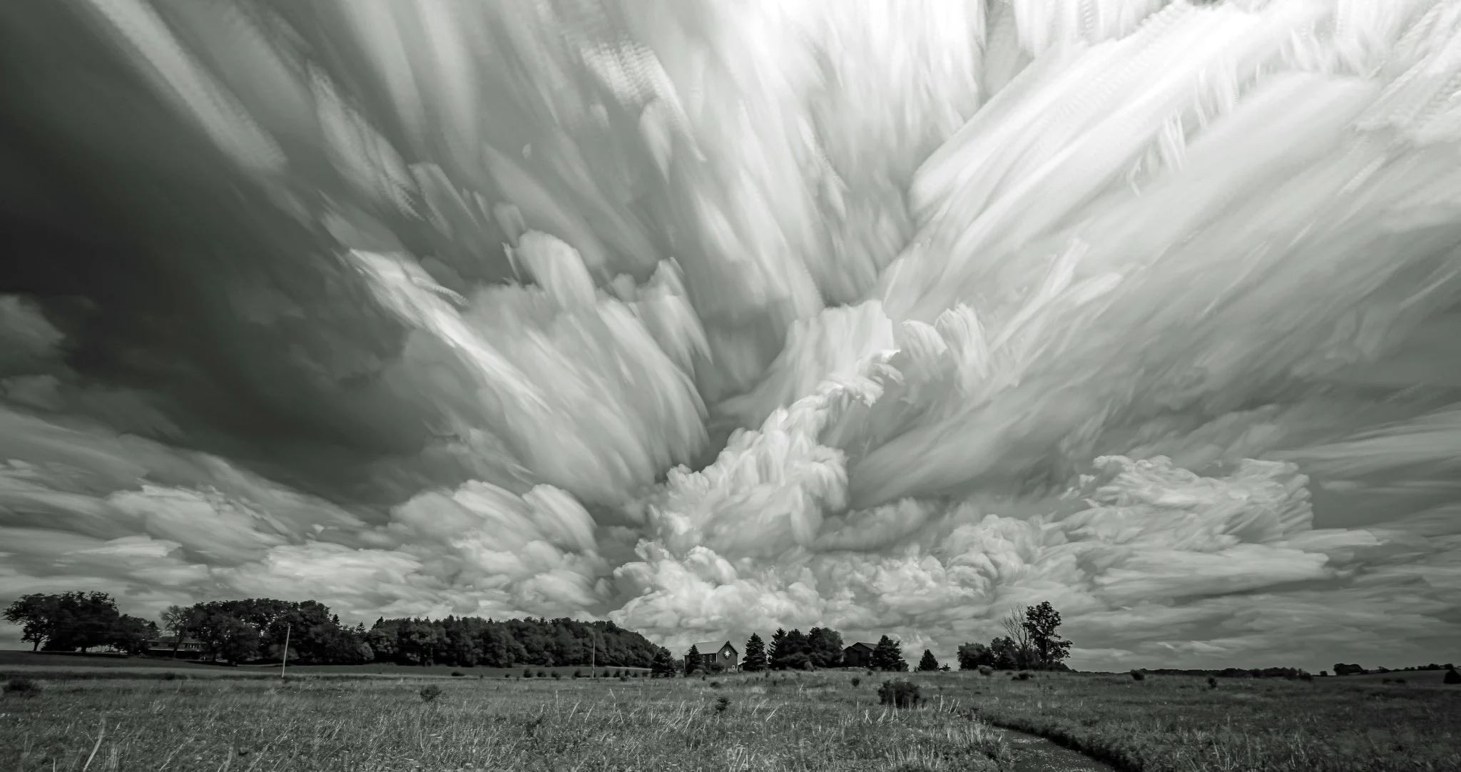 Mark Weller's photograph Storm at Wilke Prairie Preserve