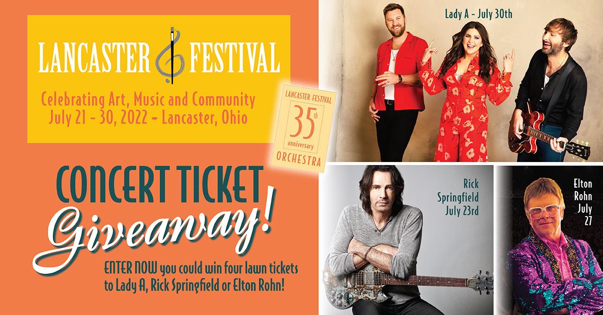 Lancaster Festival Concert Ticket Giveaway