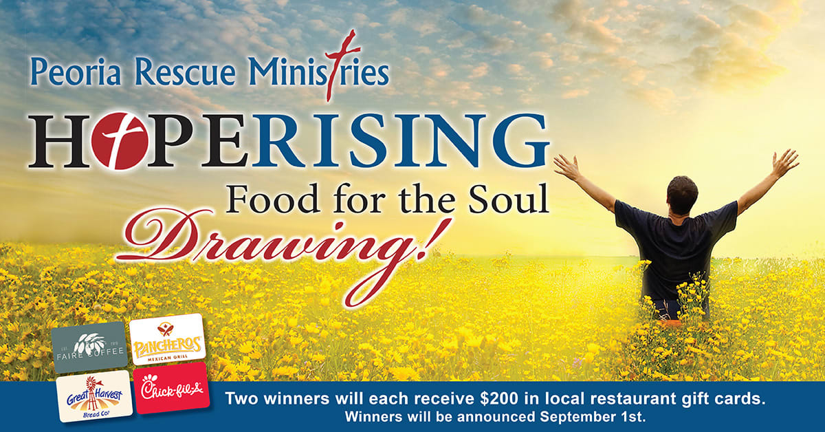 Peoria Rescue Ministries - HopeRising Food for the Soul Drawing