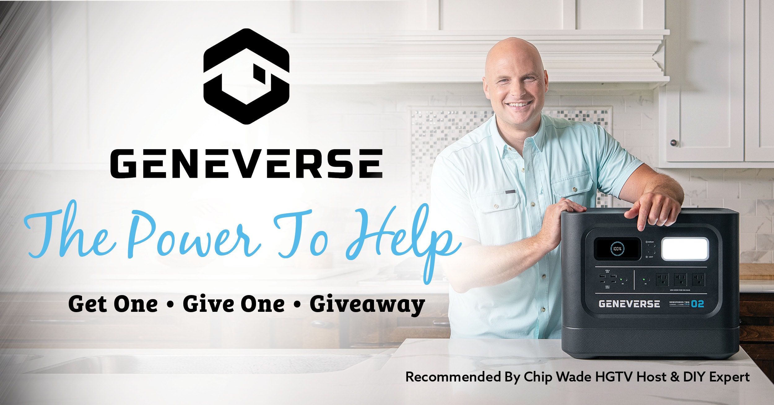 Geneverse Get One Give One Giveaway