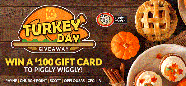 Turkey Day Giveaway | KLFY.com