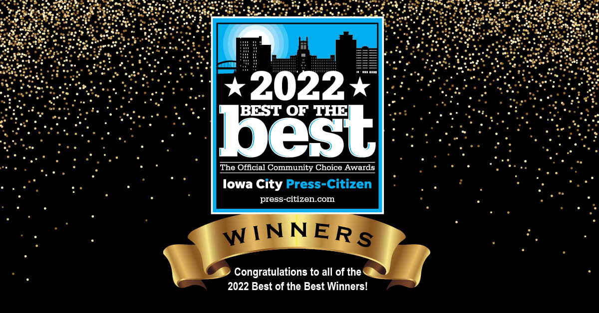 2022 Best of the Best - Iowa City Winners