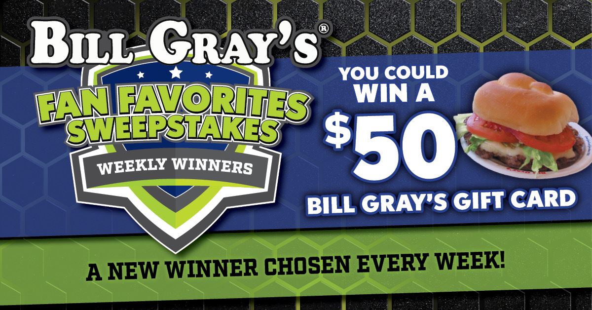 Bill Gray's Fan Favorites Sweepstakes