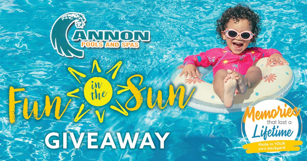 Cannon Pools & Spa's Fun In The Sun Giveaway