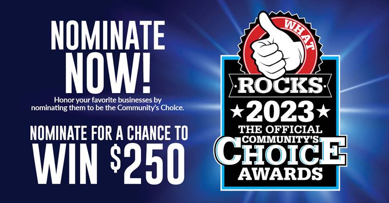 2023 What Rocks Community's Choice Awards