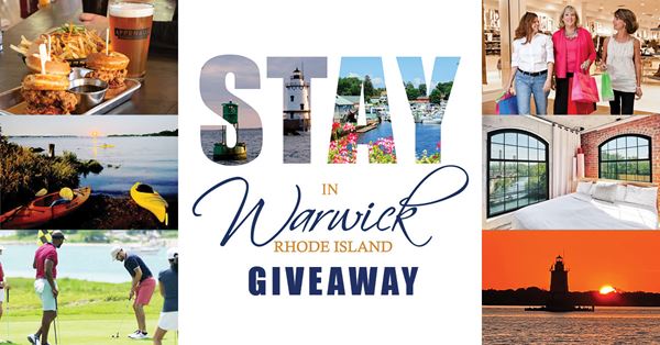 Stay in Warwick, Rhode Island Giveaway
