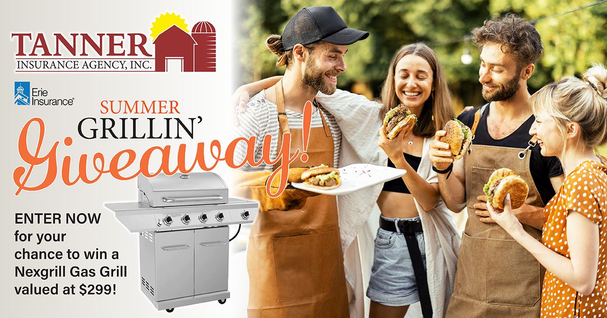 Tanner Insurance Agency - Summer Grillin’ Giveaway