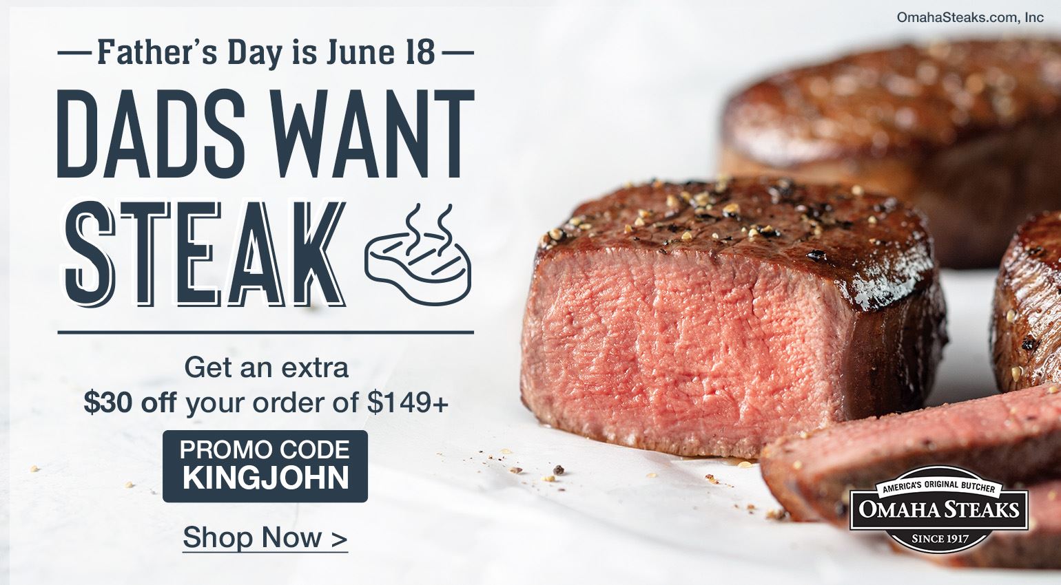 Omaha Steaks, Display