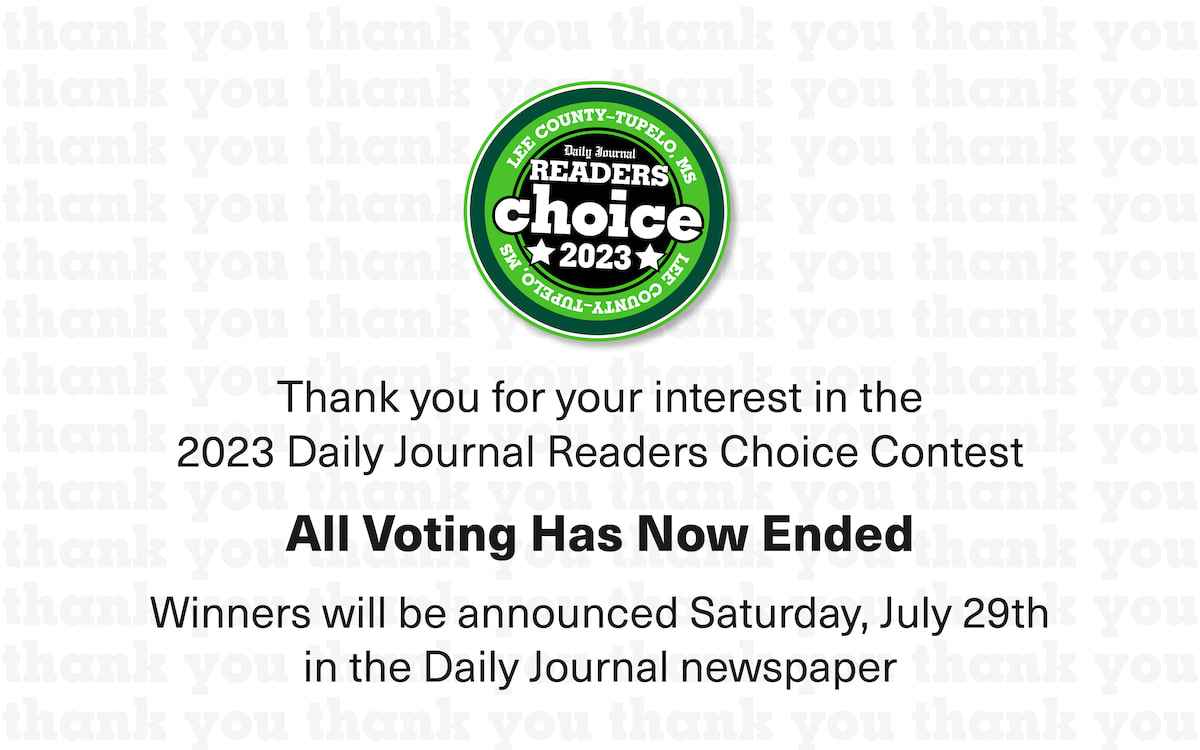 Last Day Daily Journal Readers Choice Top 3