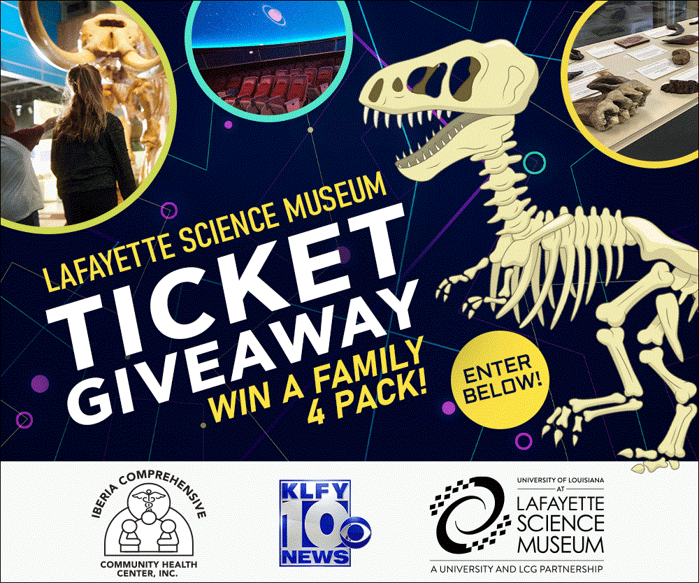 Lafayette Science Museum Ticket Giveaway