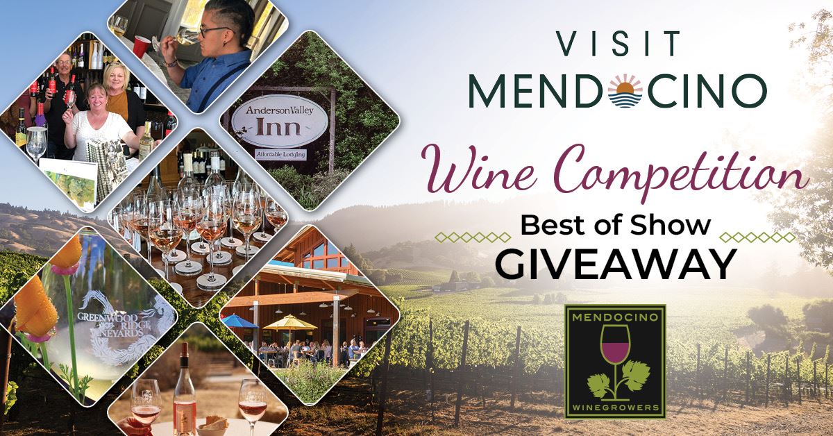 Mendocino County Wine Competition Best In Show Giveaway