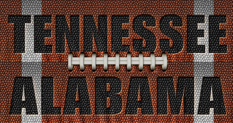 Test your knowledge of Tennessee Volunteers and Alabama Crimson Tide football 2