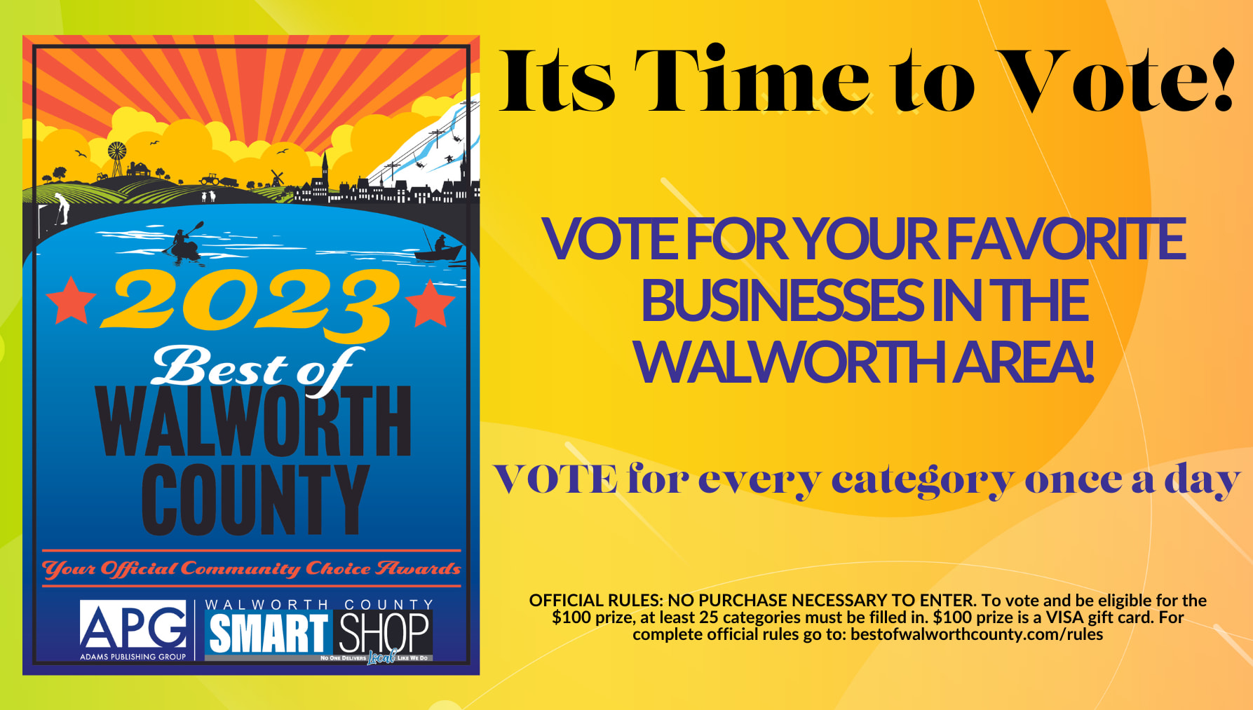 to the 2023 Best of Walworth County Awards!