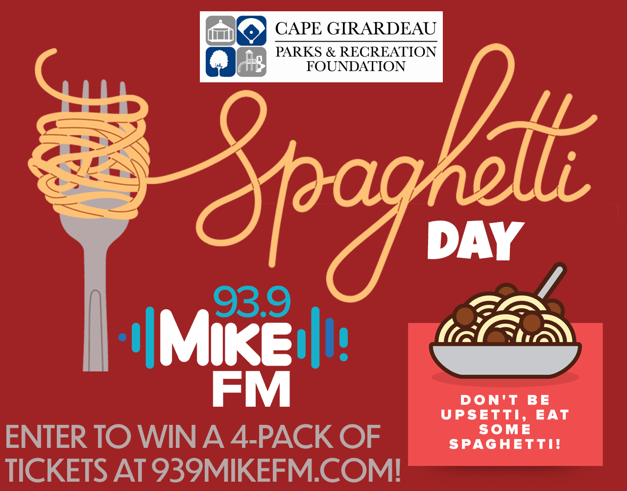 Mike fm spaghetti day contest
