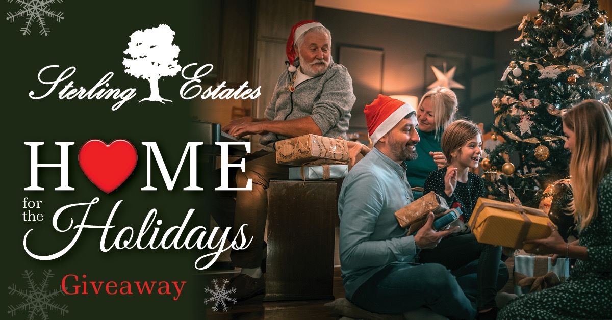 Sterling Estates Home for the Holidays Giveaway