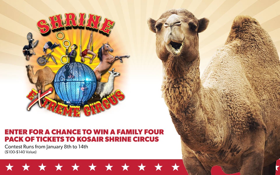 Enter to win Shrine Circus tickets!