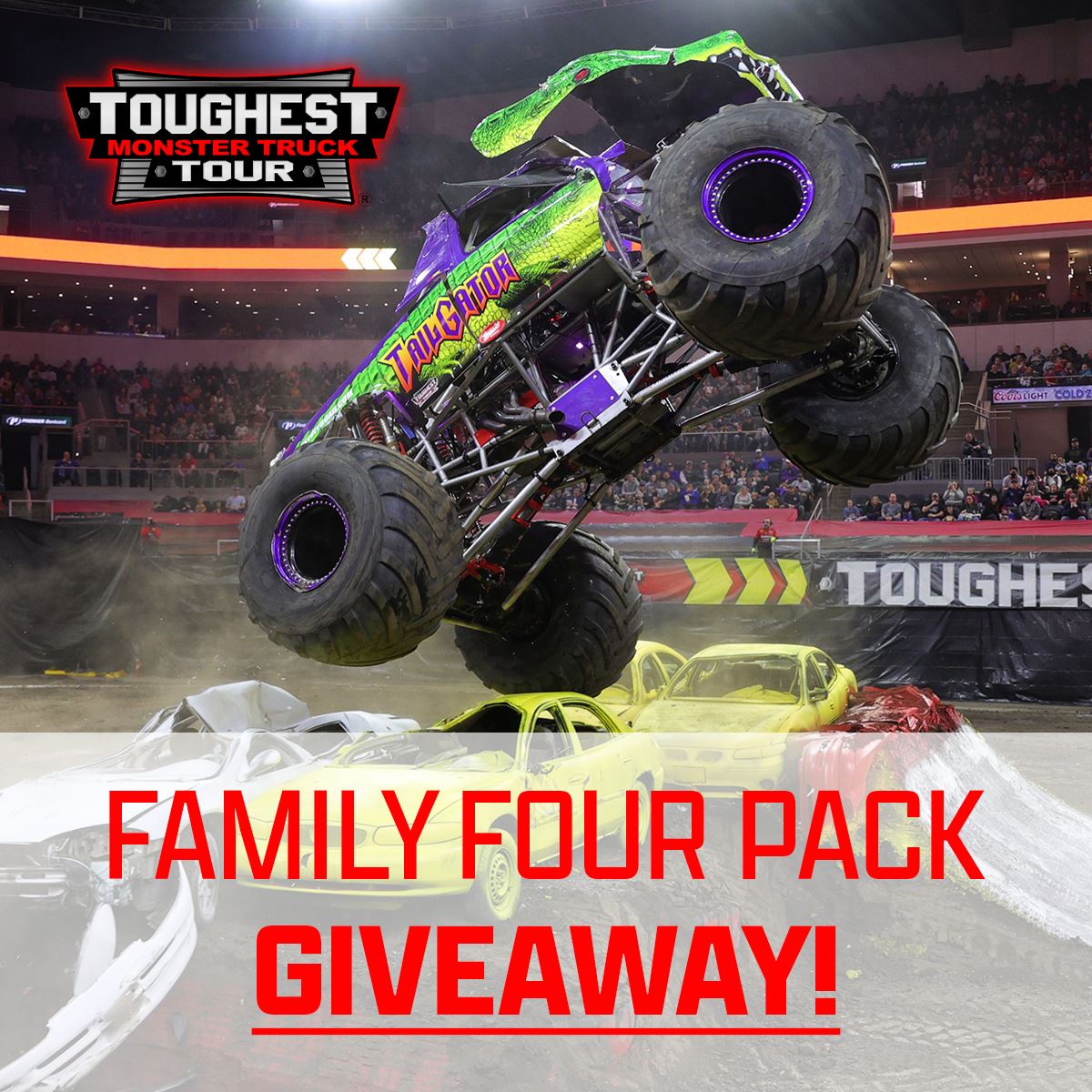 Monster Truck Madness Family Four Pack Giveaway 2024