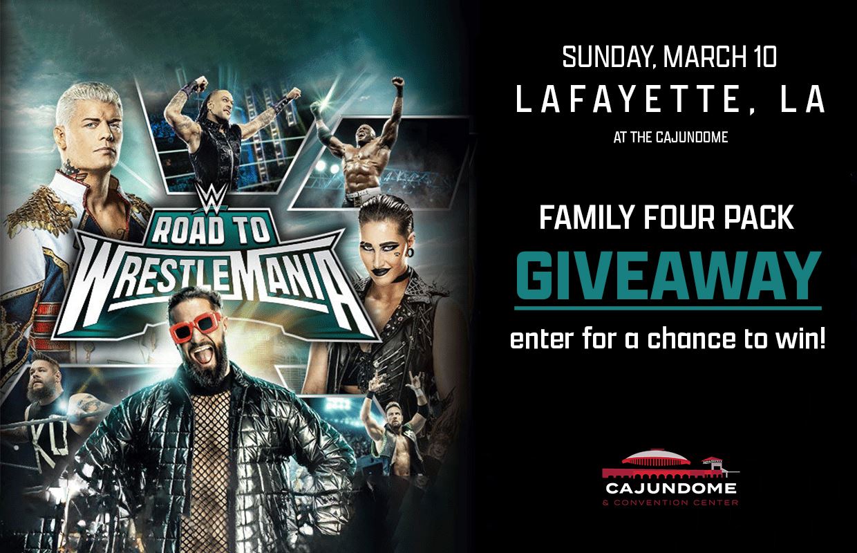 WWE Family Four Pack Giveaway - 2024