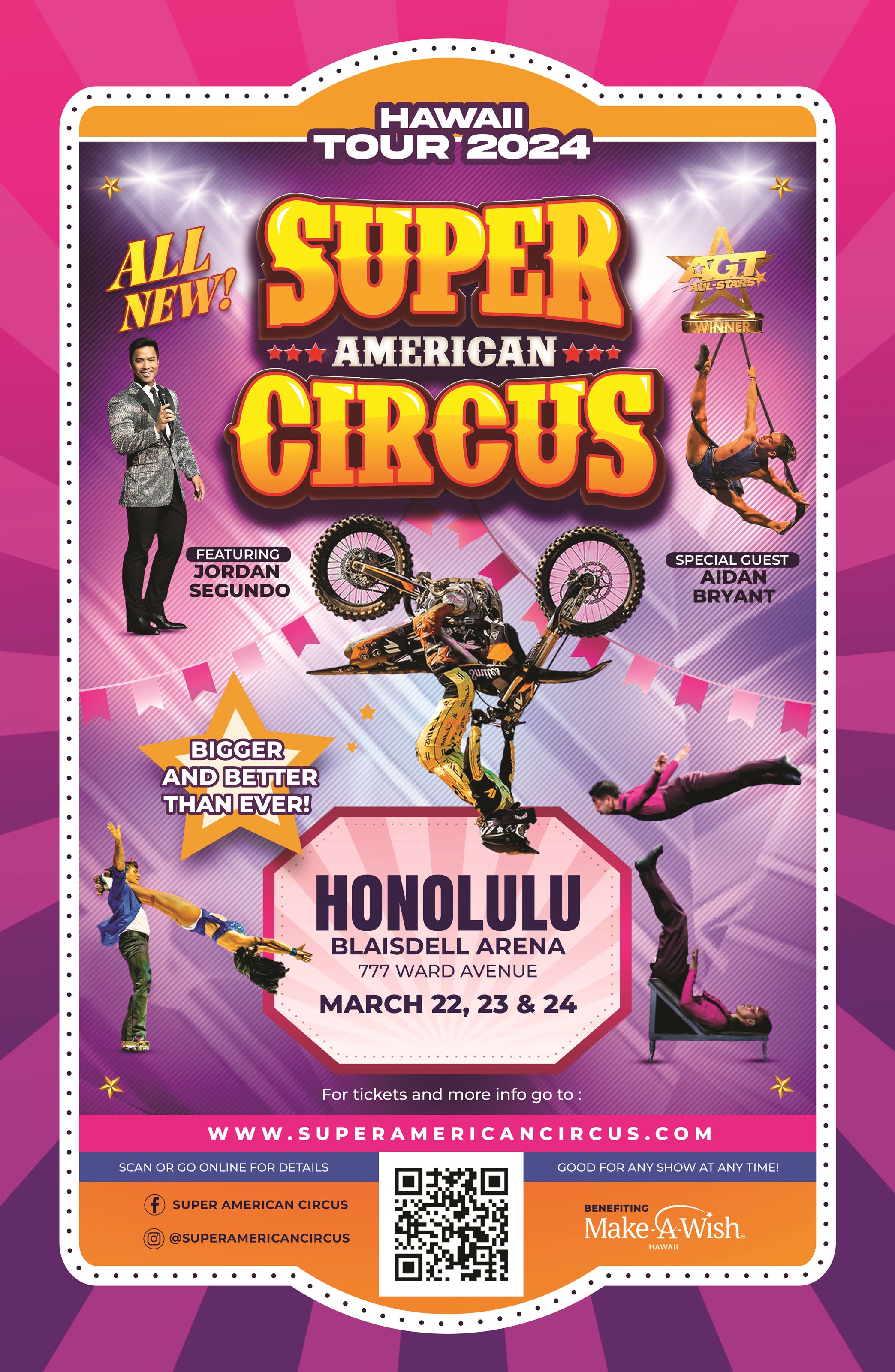 2024 SUPER AMERICAN CIRCUS PRIZE GIVEAWAY
