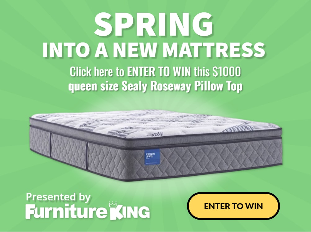 Spring Into a New Mattress Presented By The Furniture King