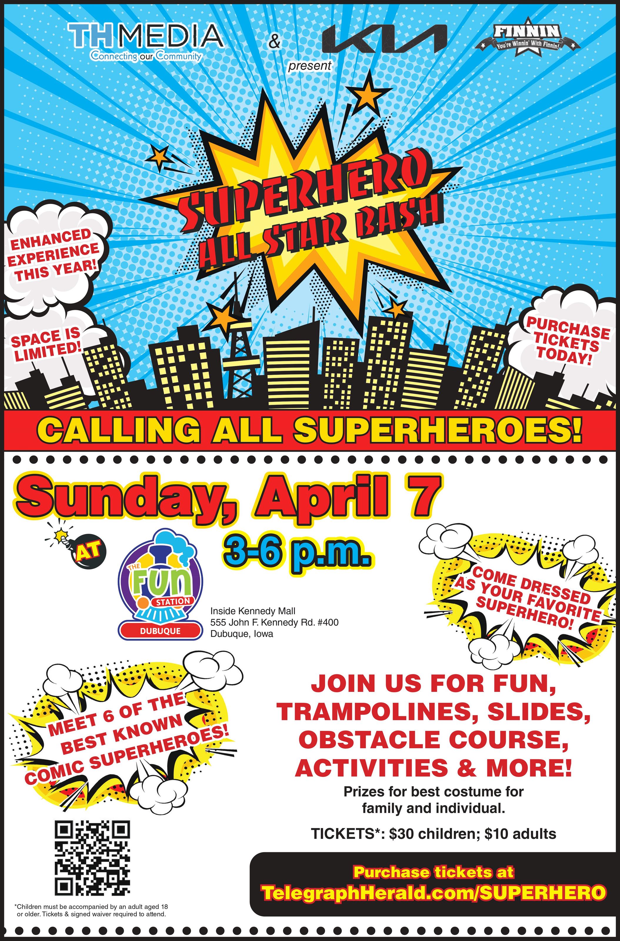 Super Hero All Star Bash 4-Pack Ticket Giveaway & ticket results 2024