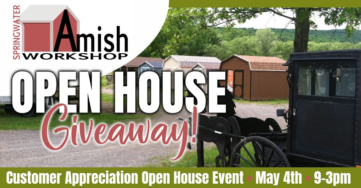 Springwater Amish Workshop Open House