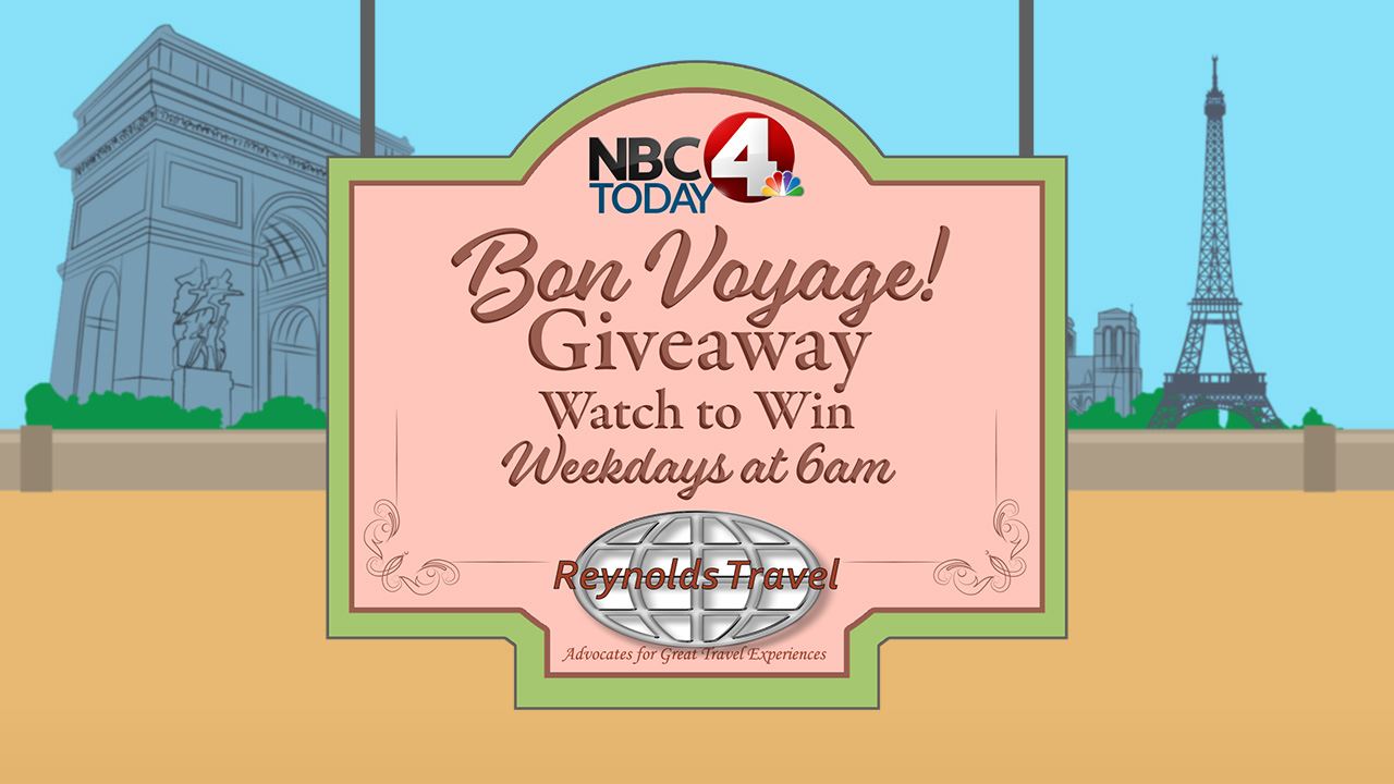 NBC4 TODAY Bon Voyage Sweepstakes