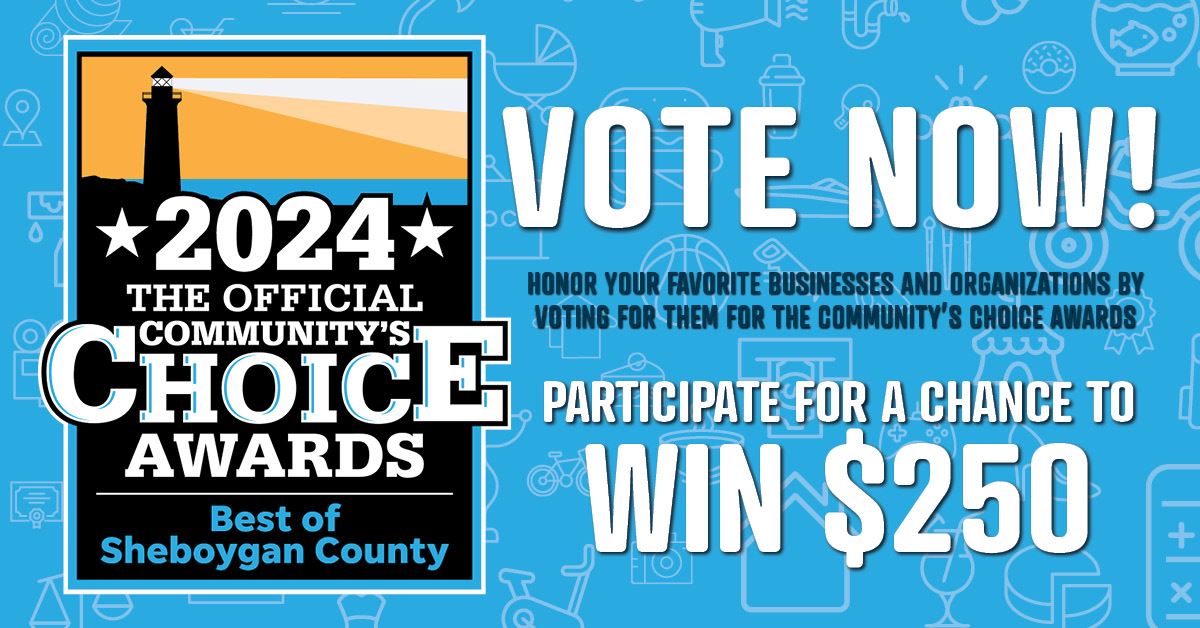 2024 Best of Sheboygan Community's Choice Awards Voting Ballot
