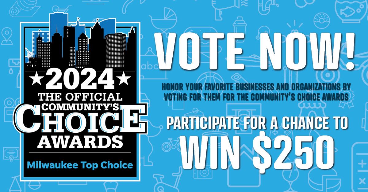 2024 Milwaukee Top Choice Community's Choice Awards Voting Ballot