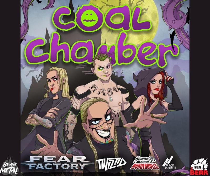 Bonus Chance: Win Tickets to Bear Metal Presents Coal Chamber at Piere's September 24th