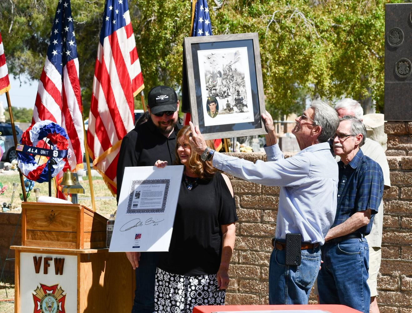 CG turns out in large numbers to honor the fallen