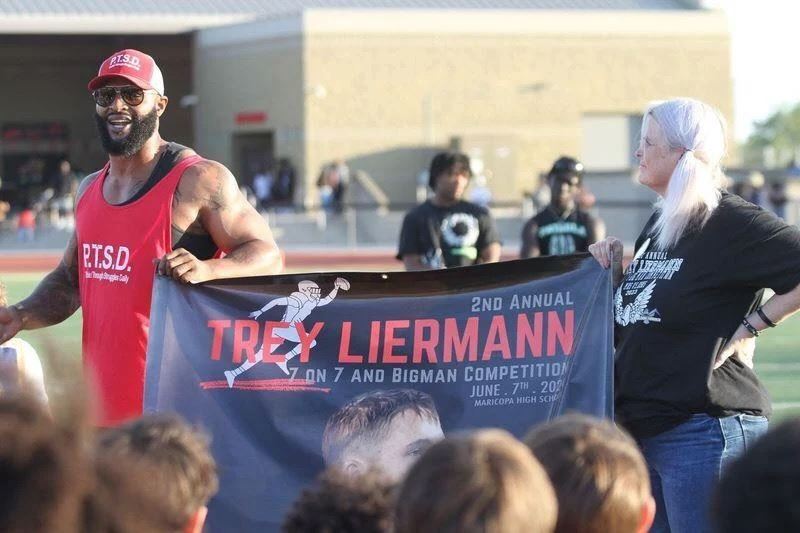 Trey Liermann memorial event raises over $900 for high school football players