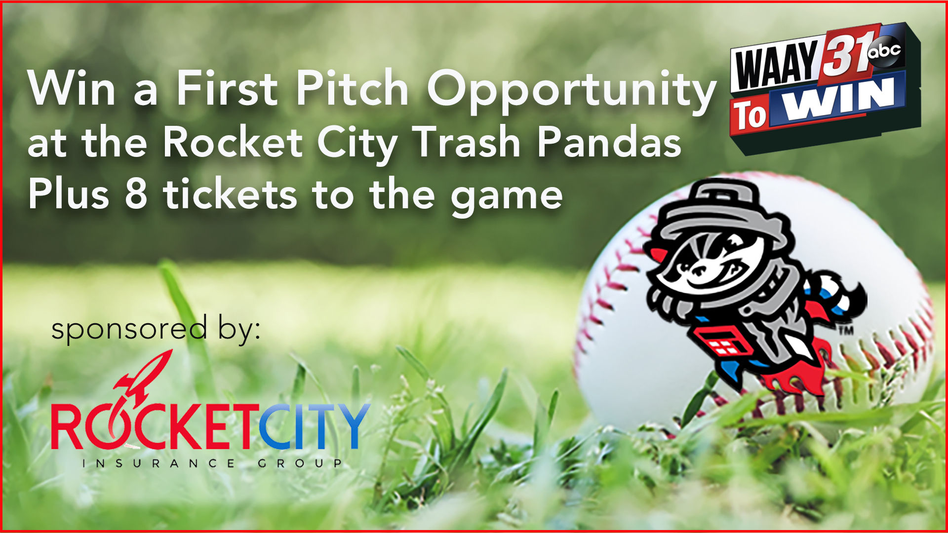 Trash Pandas First Pitch - 2025