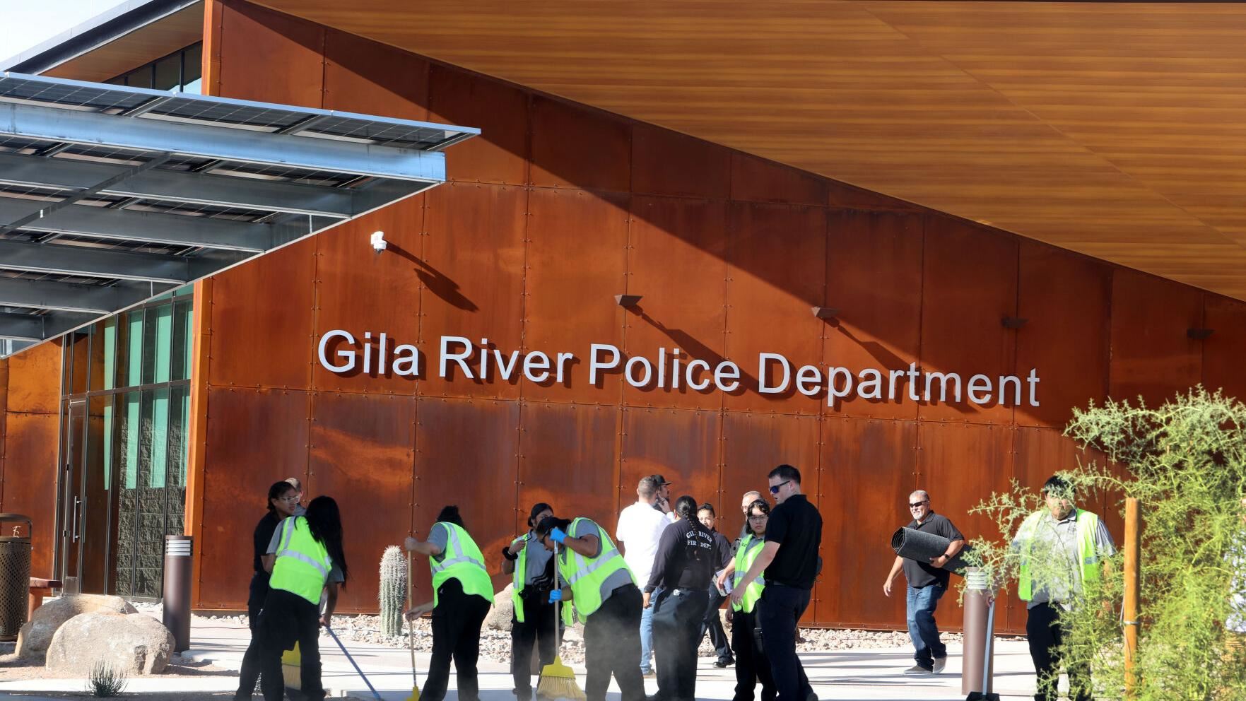 GRIC celebrates new police building in Sacaton