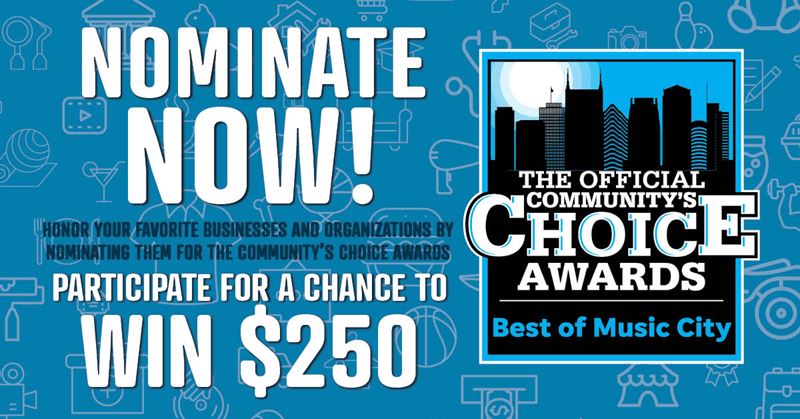 2024 Best of Music City Community's Choice Awards