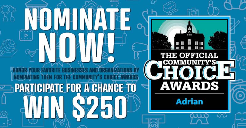 2024 Adrian Community's Choice Awards