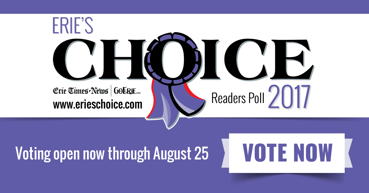 Eries Choice 2017 Contests And Promotions Goerie Com Erie Pa