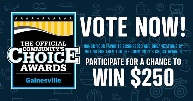 2024 Gainesville Community's Choice Awards