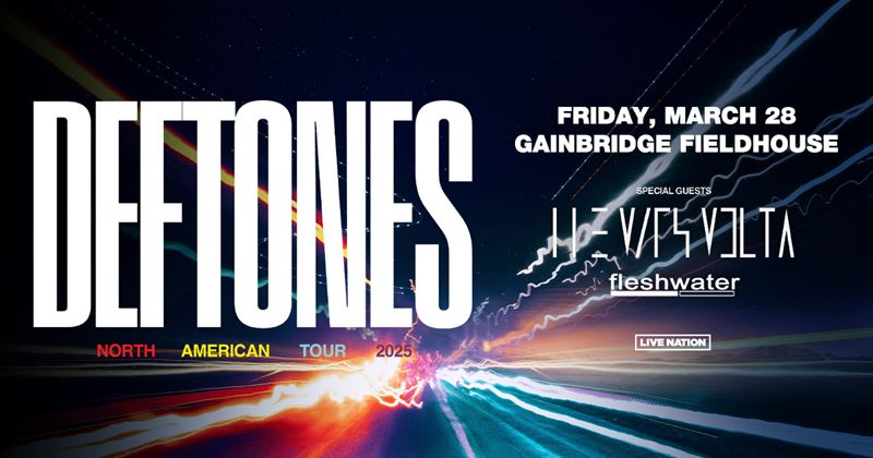 Bonus Chance: Win tickets to Deftones at Gainbridge Fieldhouse on March 28th, 2025