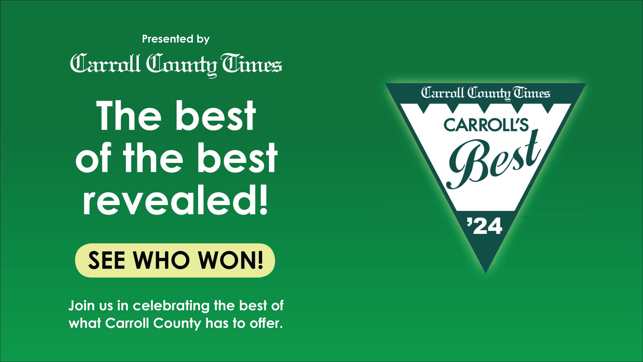 Visit us next year to make sure all of your favorites make the list!