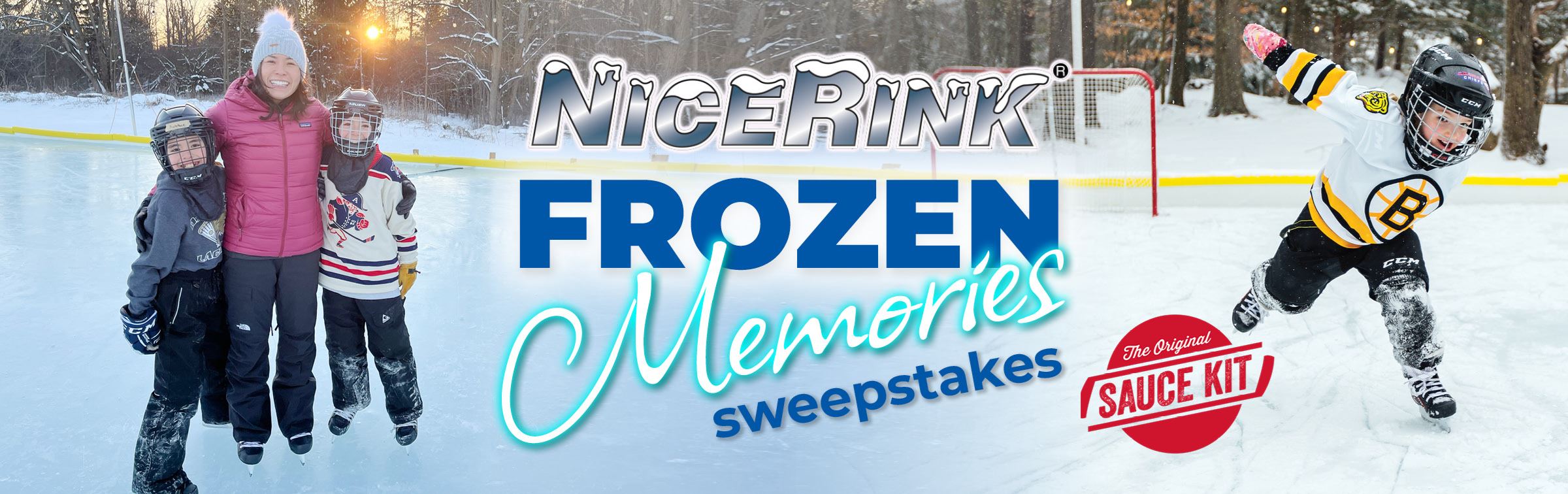 Nicerink Backyard Ice Rink Kit Noveltystreet