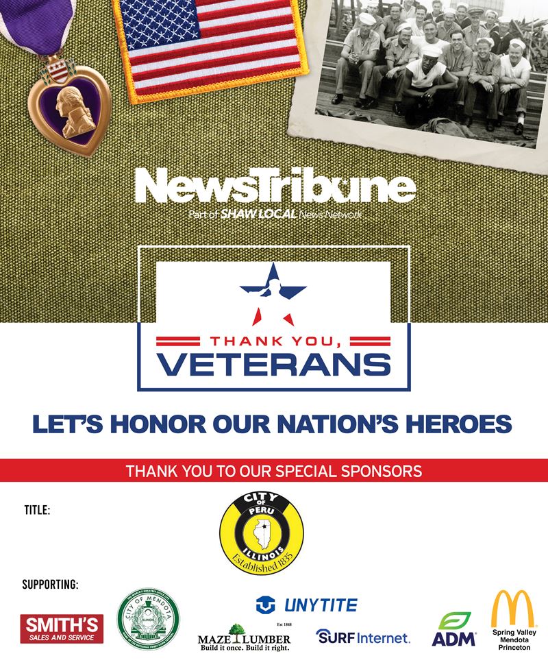 News Tribune Thank You, Veterans Contest 2024