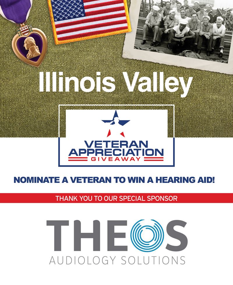 Illinois Valley's Veteran Appreciation Giveaway