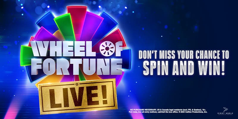 Wheel of Fortune Live Giveaway