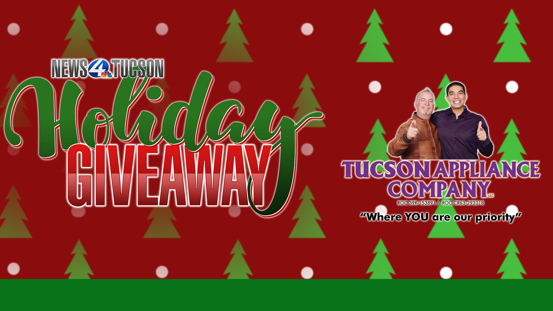 Holiday Giveaway - Tucson Appliance Company