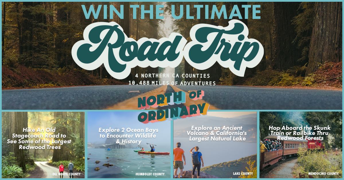 Win the Ultimate NORTHERN CALIFORNIA Road Trip