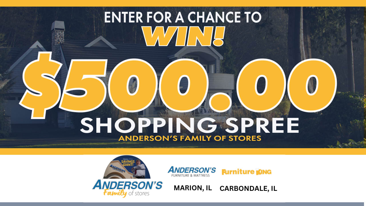 $500 Shopping Spree Sweepstakes to Anderson’s Family of Stores