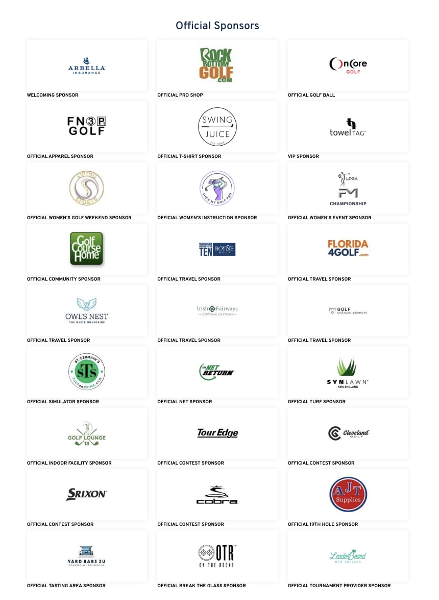 Thank You to Our Sponsors