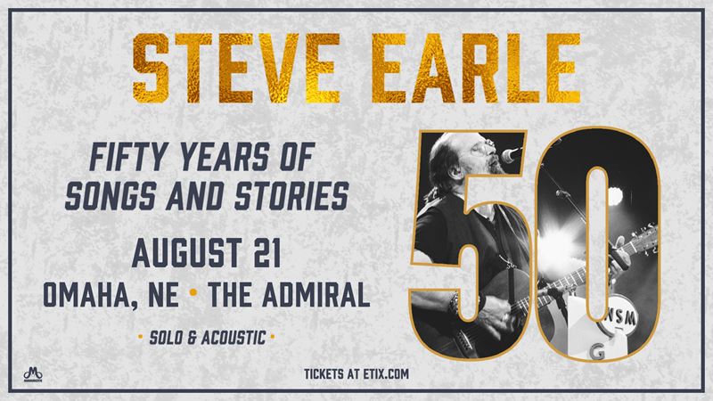 STEVE EARLE at The Admiral (8/21)