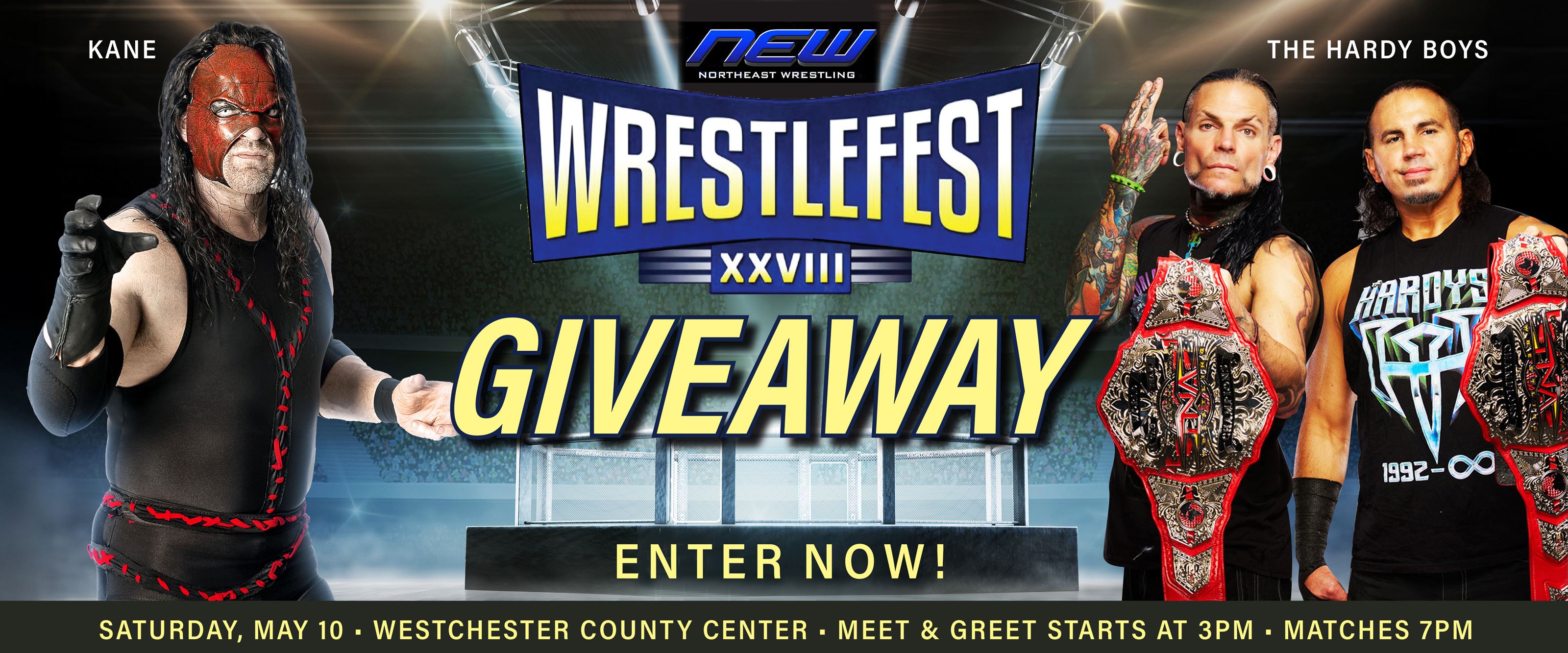 Northeast Wrestling WrestleFest XXVIII Giveaway 